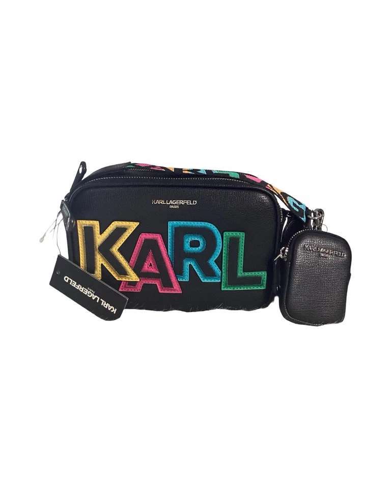 Bolso Bandolera para Cámara KARL LAGERFELD PARIS Colección “KARL” con Bolsa Nuevo con Etiquetas 03 Foto 1 de 4