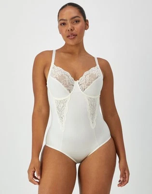 Maidenform Body Briefer All Around Lace Shape wear Firm Control Unlined Lingerie - Image 1 of 4