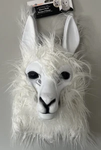 Alpaca Mask With Moving Mouth - Adult One Size - Picture 1 of 3
