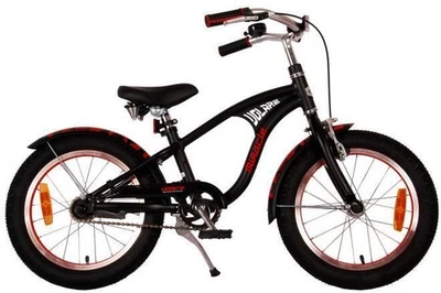 Miracle 16 Zoll Kinderfahrrad Schwarz 4-6 Jahre Fahrrad Hand/Rücktrittbremse - Bild 1 von 4