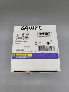 NUEVO DIAFRAGMA INTERRUPTOR DE PRESIÓN CUADRADO D 9013FSG2J21M4 1/4” FNPS DPST bomba - Imagen 1 de 6