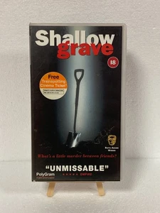 Shallow Grave - VHS - (1995)  Tape  -  Next Work Day Post - Picture 1 of 3