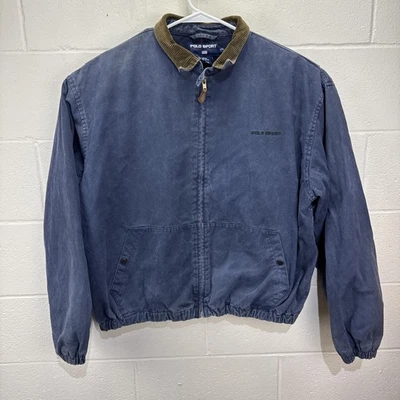 Vintage 90s Ralph Lauren Polo Plaid Lined Corduroy Collar Coat Jacket XXL - Image 1 of 4