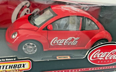1999 Matchbox Collectibles Coca-Cola VW BEETLE, Approx 1/20 Scale Diecast NEW - Image 1 of 4