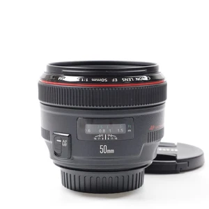 Obiettivo Canon EF 50mm f/1.2 L USM [Ottimo come nuovo] #3433J - Foto 1 di 12