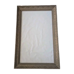 Cuadro de madera dorado ornamentado 41 X 27 de colección pintura de madera dorada 22" x 36" interior - Imagen 1 de 6