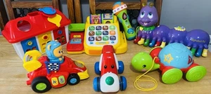 7x Toddler Toys Bundle: Fisher-Price, Vtech, LeapFrog, Dolu. 12 Months + - Picture 1 of 20