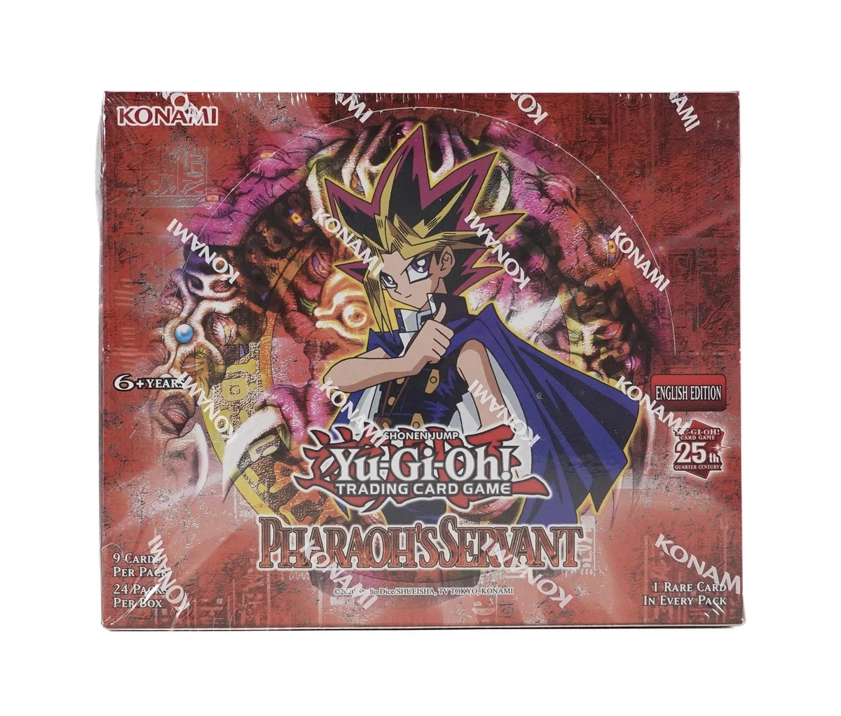 Yu-Gi-Oh! TCG Pharaoh's Servant Sealed Collectible Card Game Boxes