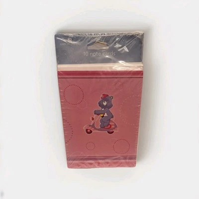 Cartões de anotações vintage Care Bears cartões em branco harmonia americana NOS - Imagem 1 de 3
