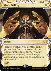 Magic the Gathering (mtg): STA: Gods Willing - Rare - Foil - Full Art - Picture 1 of 1