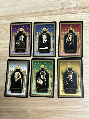 Harry Potter Clue 6 tarjetas de estudiante 2008 piezas de repuesto (juego de 6) Foto 1 de 2
