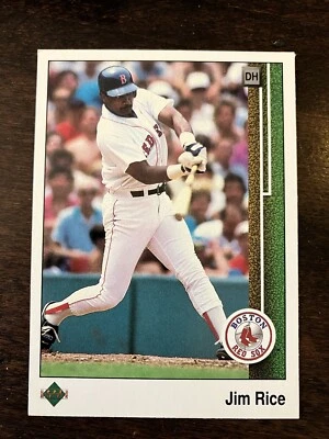 1989 Upper Deck - #413 Jim Rice - Image 1 of 2