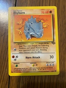 POKEMON RHYHORN 61/64 - Picture 1 of 2