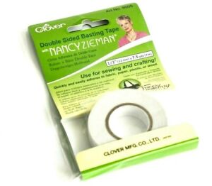 Clover Adhesive Double Sided Basting Tape, temporarily holds two layer of fabric