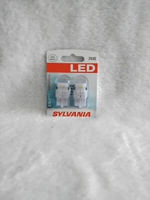 Sylvania 7440 Cool White LED Bulbs 2 Pack - Image 1 of 2