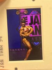 TAZZIE COLOMB bodybuilding muscle transparency/film/slide