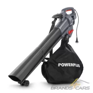 POWERPLUS LAUBSAUGER ELEKTRO LAUBBLÄSER LAUBHÄCKSLER 3in1 SAUGER 3300W HÄCKSLER - Bild 1 von 7