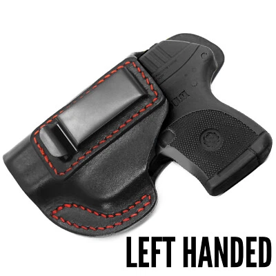 K TACTICAL Fits Ruger LCP MAX IWB .380 Concealed Carry Leather Holster LCP 1 and LCP 2 II