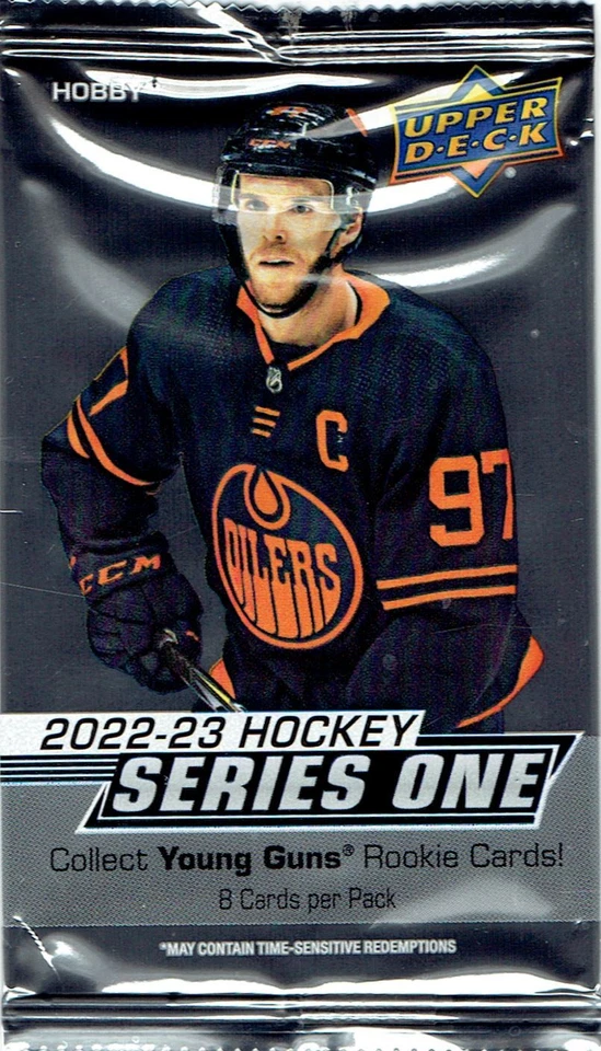 U Pick Single Card - 2022-23 Upper Deck UD Series One Hockey Inserts/Young Guns+ - Image 1 of 1