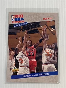 1993-94 Upper Deck #193 Michael Jordan Playoff - Picture 1 of 2