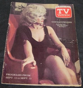 TV Week Magazine,Connie Stevens,1974,Philadelphia Inquirer - Picture 1 of 3