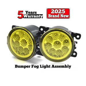 2x Bumper LED Fog Light Driving Lamp For FORD MUSTANG 2015-2017 Yellow 3000K - Picture 1 of 24