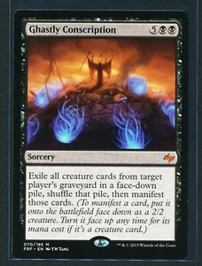 Ghastly Conscription - Magic MTG 2015 Fate Reforged - LP/NM - Imagen 1 de 1