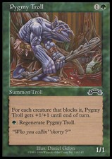 Magic the Gathering MTG Pygmy Troll (118) Exodus   LP