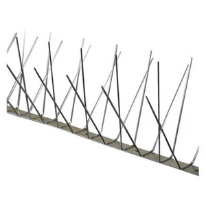 BIRD BARRIER BP-S4100 Bird Repellent Spikes,100 ft L,5 in W 35HX42 - Picture 1 of 2