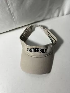 Sombrero visera Vanderbilt University Commodores correa ajustable color caqui tostado - Imagen 1 de 8