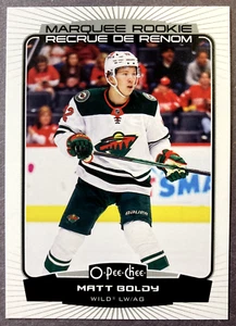 2022-23 O-Pee-Chee Marquee Rookie #541 Matt Boldy Minnesota Wild RC - Imagen 1 de 1
