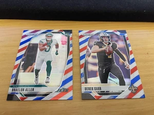 2024 Prizm NFL Football Red White & Blue Parallels Complete Your Set Pick Card - Picture 1 of 1