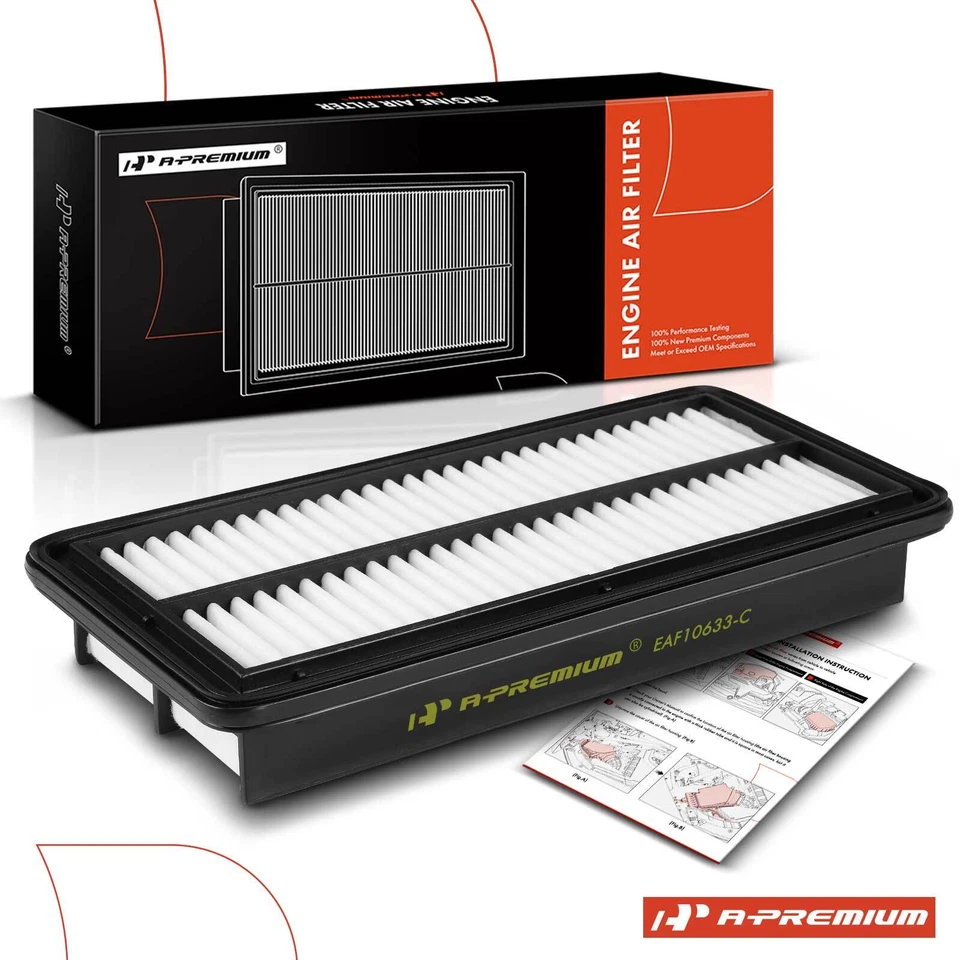 Filtro de aire del motor para Suzuki SX4 2007 2008 2009 L4 2,0 L panel rígido 1378080J00 Foto 1 de 4