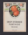 Ancienne  étiquette  France BN132242 Sirop D