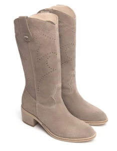 NERO GIARDINI E512707D 451 Botines Texano Mujer Ante Suede Creta - Imagen 1 de 5
