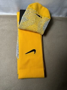 NIKE Dri-Fit Soccer Socks 1 Pair Long athletic Size Men’s 6-7.5 Woman’s 7.5-9 - Picture 1 of 6