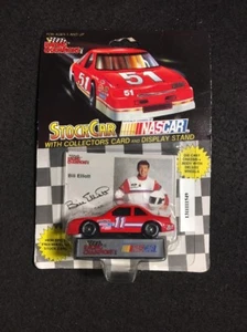 1992 RACING CHAMPIONS BILL ELLIOTT #11 STOCK CAR WITH CARD & STAND 1/64 - Picture 1 of 2