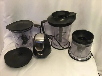 Ninja QB1004 Master Prep 450W Professional Blender Food Processor Chopper Set - Image 1 of 4