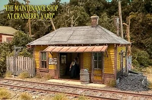Bar Mills 0342 HO Maintenance Shop At Cranberry Yard Building Kit - Picture 1 of 1
