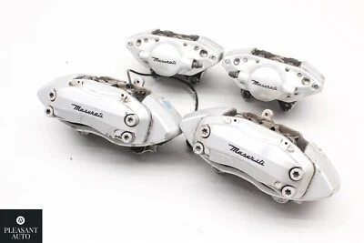 05 MASERATI QUATTROPORTE M139 OEM BLACK BREMBO FRONT REAR BRAKE CALIPERS 03-12 - Image 1 of 4