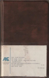 The Temptations_A Fine Mess (Club Version) 1986 VHS Promo Music Video Tape - Picture 1 of 2