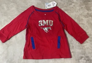 SMU Long Sleeve 12-18mon TShirt - Picture 1 of 3