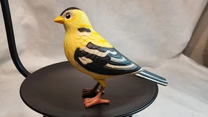 Takara Breezy Singers Motion-Activated Golden Finch Kunststoff Vogel 2004, ungetestet - Bild 1 von 3