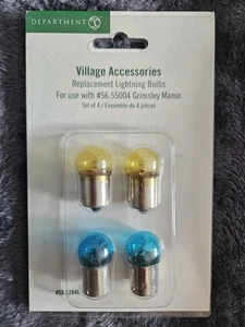 Dept 56 Village Replacement Lightning Bulbs #52846 Grimsley Manor #56.55004 - Picture 1 of 2