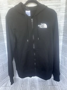 The North Face Men's Half Dome Full Zip Hoodie Jacket TNF Black Sz M $75 MSRP - Picture 1 of 3
