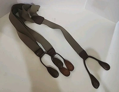 Tirantes tirantes hombre beige tipo botón Foto 1 de 4