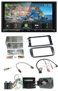 Kenwood Bluetooth Lenkrad 2DIN USB TMC DAB Navigation für Ford S-Max Mondeo Prof - Bild 1 von 12