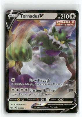 SWSH06: Chilling Reign #124/198 Tornadus V - Image 1 of 2