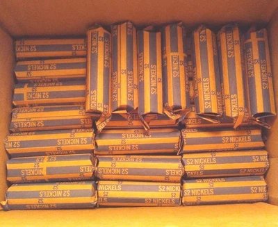 Lote de 1.960 Acid fecha D o S marcas de ceca en 49 rollos Sin P menta Foto 1 de 4