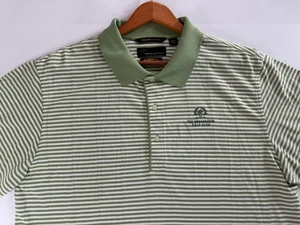 Polo Greg Norman taglia XL Broadmoor Golf Club verde - Foto 1 di 11